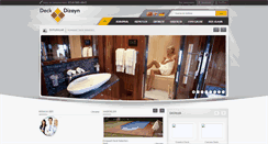 Desktop Screenshot of deckdizayn.com